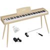 IKTMI 88-Key Wooden Digital Piano with Pedal, Integrated Stand, Upright Piano DREAM Sound Module, MIDI Compatible, Perfect for Beginners, Kids, and Ad