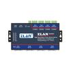 Промышленный 4-портовый RS485/232/422 в Ethernet последовательный сервер ZLAN
