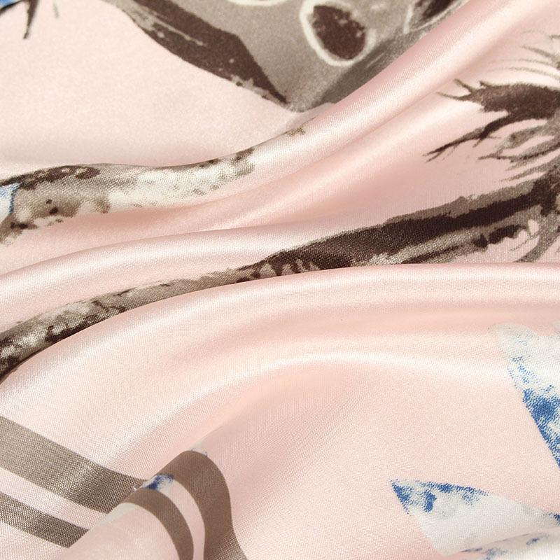 High-quality Luxurious Silk Scarves Headband Scarfs Neck Scarf For Women Chain Silk Scarf Women's Decorative Shawl