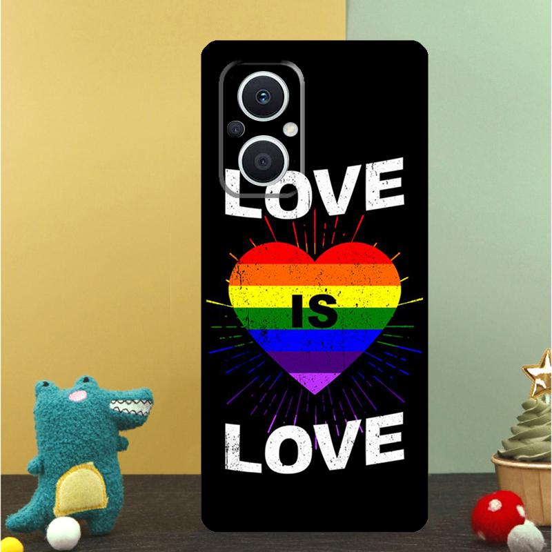 Gay Lesbian Lgbt Rainbow Pride Case For OPPO Reno 15 13 10 11 14 Pro 12 F 13F 14F 15F 7 8 Lite OPPO Find X9 X8 X5 Pro Cover