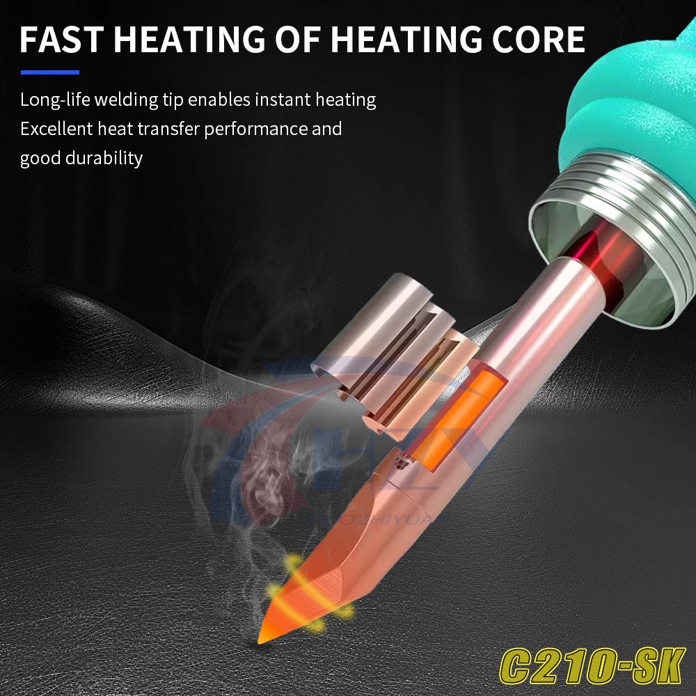 MECHANIC C210 Sereis Soldering Iron Tips C210-TS/TI/SK Replace Tip Universal Compatible T210 Soldering Station Welding Tools