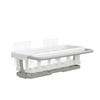 Multi-functional Rack Sponge Holder Drainer Soap Dishcloth Towel Rack Wall Mounted Storage Shelf