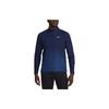 Dri-FIT ADV 1/2-Zip Golf Top Gradient Logo Print Stand Collar Long Sleeve T-Shirt Men Tops Dark-Blue FD5833-410