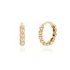 MIAF 14K Ball One-Touch Earrings