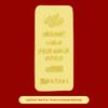 Swiss Gold Bar Replica: 1000g Gilded Copper Brick for Display