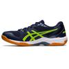 Волейбольные кроссовки 10 408 см 2E [ASICS] GEL-ROCKET (Полночь/Опасный зеленый) 25,0
