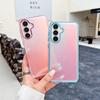 KEYSION Модный лазерный градиентный цветной чехол для телефона Samsung A54 5G A34 A24 A14, ударопрочная задняя крышка из ТПУ+ПК для Galaxy A04S