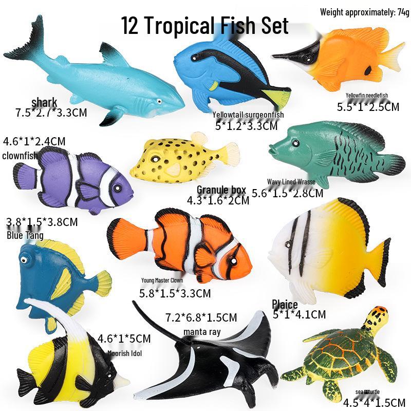 Набор моделей диких животных Арктики: Белый медведь и пингвин