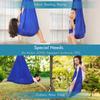Multicolour Children Aerial Hammock Elastic Air Swing Chair Toy Yoga Fitness Tool  Indoor