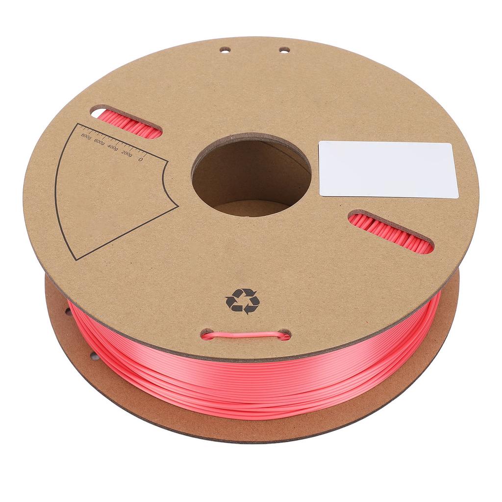 Шелковая нить PLA диаметром 1,75 мм, весом 1 кг и весом 2,2 фунта, скоростью печати 40–500 мм/с, одноцветная нить для 3D-принтера