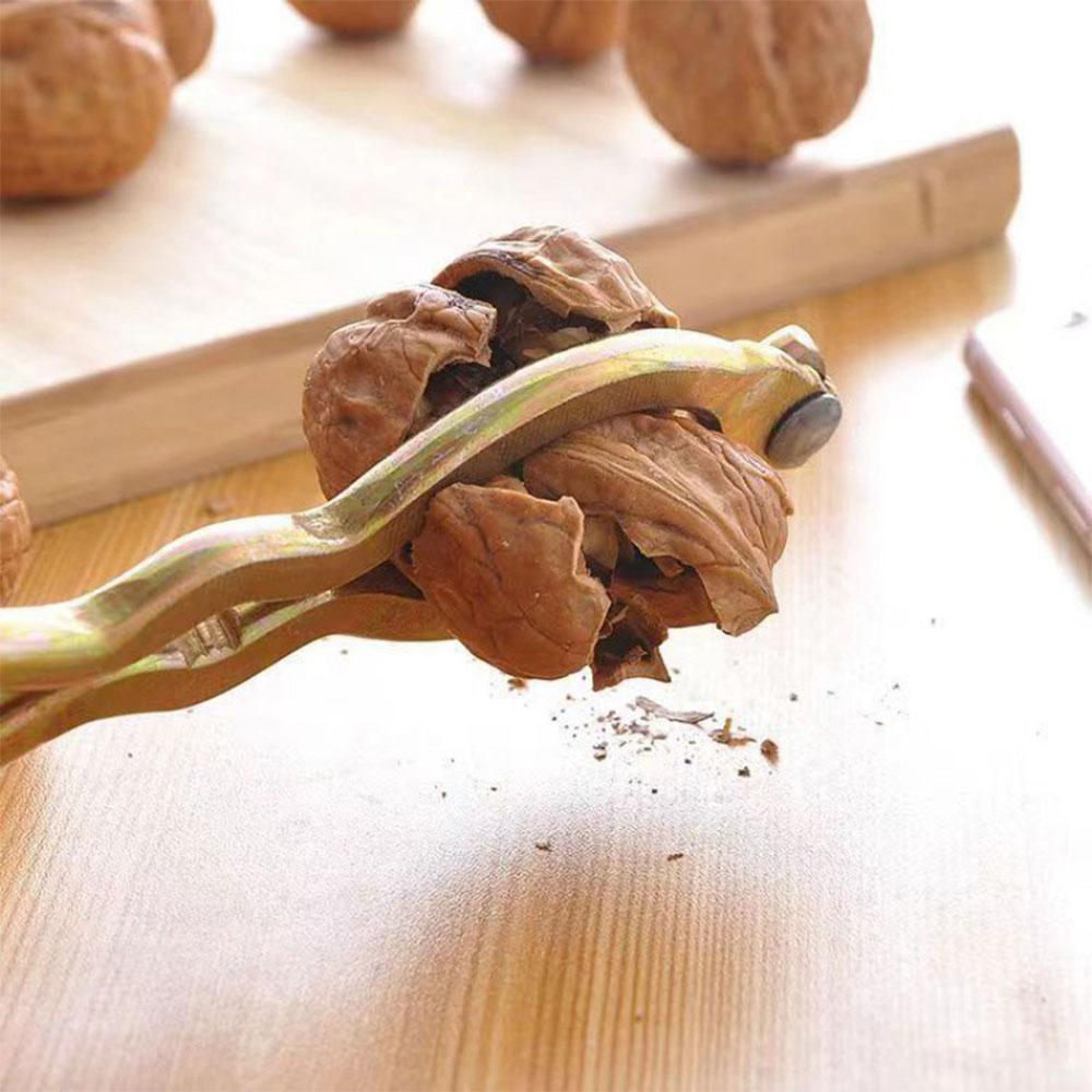 Многофункциональный кухонный инструмент, орехокол, шелушитель, орехокол, плоскогубцы, металлический открывалка, орехокол из нержавеющей стали