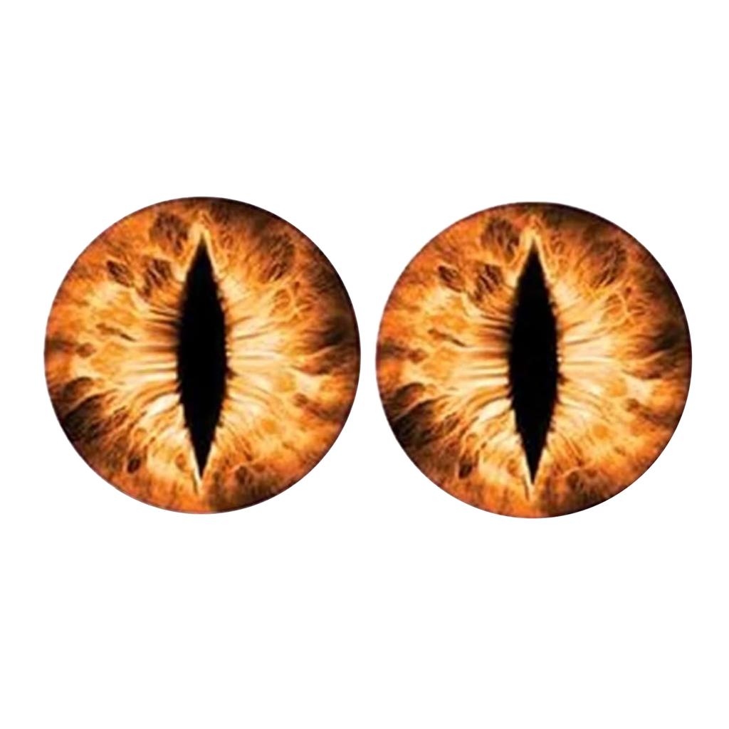 2шт наклейки на фары Beast Eyes для джипов, 3D стереоэффект водонепроницаемый автомобильный декор для внедорожника, забавные наклейки Beast Eyes для автомобиля