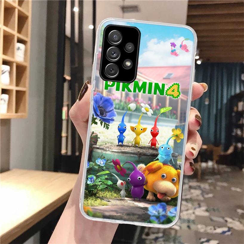 Игровой P-PikminS 4 Мягкий чехол для телефона для Samsung Galaxy A52 A42 A32 A22 A12 A02S A51 A50 A41 A31 A21S A71 A40 A30S A20E A10S A70