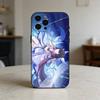 Censhin impact columbina Чехол для телефона Силиконовый черный Мягкий Для IPhone 17,16,15,14,13,12,11,SE,Plus Pro Max