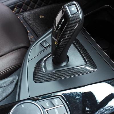 Для BMW F20 F21 F22 F23 F30 F31 F34 F35 F32 F33 F36 M2 F87 Накладка Панели Рычага Переключения Передач из Настоящего Углеродного Волокна База