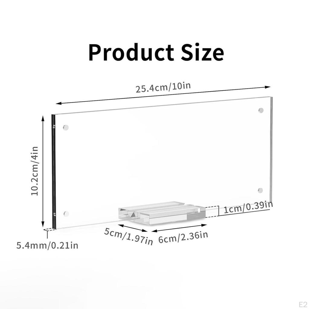 Рамка для долларовой купюры Дисплей для валюты Легкий в использовании настольный держатель для дома Марки