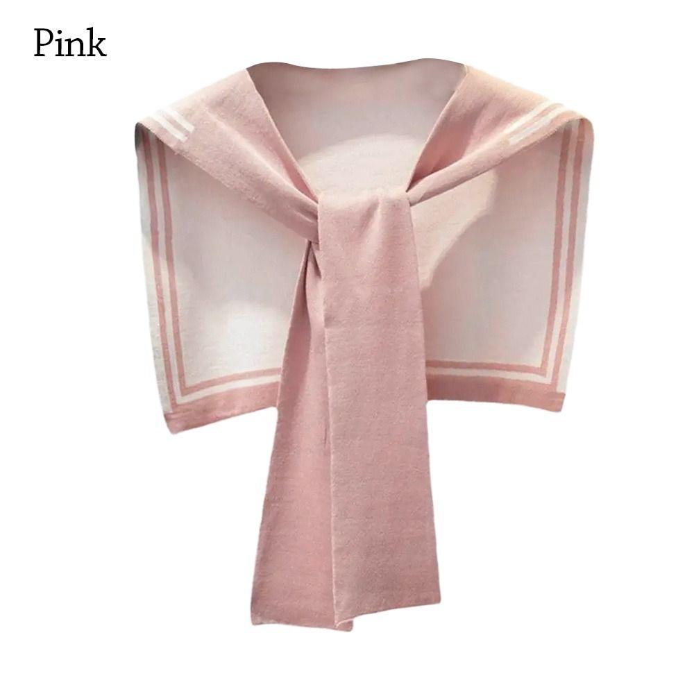 Warm Sweater Scarf Soft Shawl Wraps Women Knitted Fake Collar Party