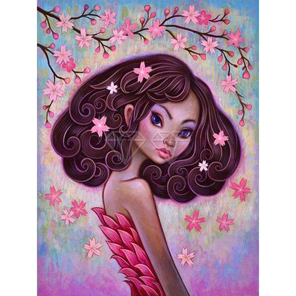 5D DIY Алмазная картина Набор Крутые красавицы Искусство Алмазная вышивка Стразы Украшения для дома