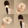 Elegant Cute Lace Scrunchies Women Girl Elastic Hair Rubber Band Accessories Tie Hair Ring Rope Headdress Headwear Ornament