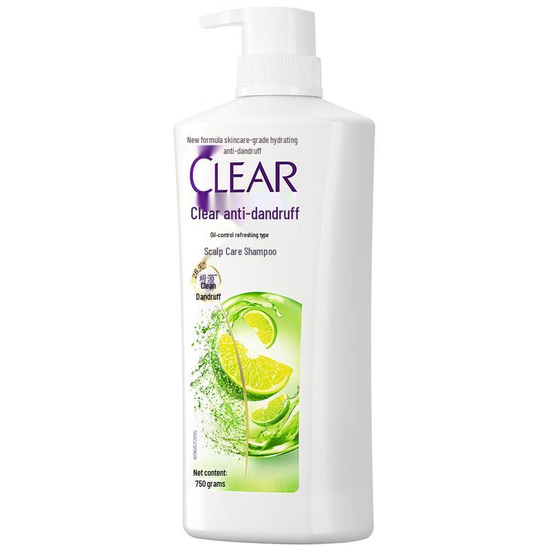 Clear Dandruff Control Oil Control Refreshing Shampoo