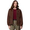 Columbia Benton Springs Full Zip Fleece, Womens Brown Fleece