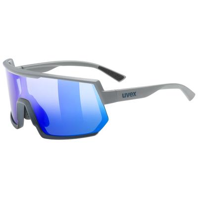 Uvex Спортивные солнцезащитные очки Sportstyle 235 с зеркальным покрытием UV400 для защиты при езде на велосипеде и занятиях на открытом воздухе, с защитой от запотевания, линзы,