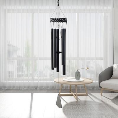 Садовый Декор Японский Стиль Колокольчики Ветра Ретро Металлические Алюминиевые Трубки Колокольчик Ветра Ручной Работы Антикварный Колокольчик Благословения Дзен Патио