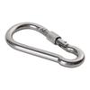 Spring Buckle Outdoor Climbing Gear 304 Stainless Steel Travel Kit Carabiner Safety Hook Lock Ring