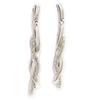[K4667] - Silver 'Goddess' Earrings