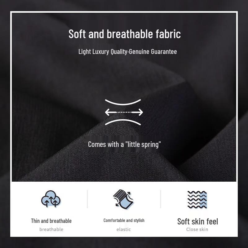 MONTAGUT Men's Straight-Leg Casual Pants