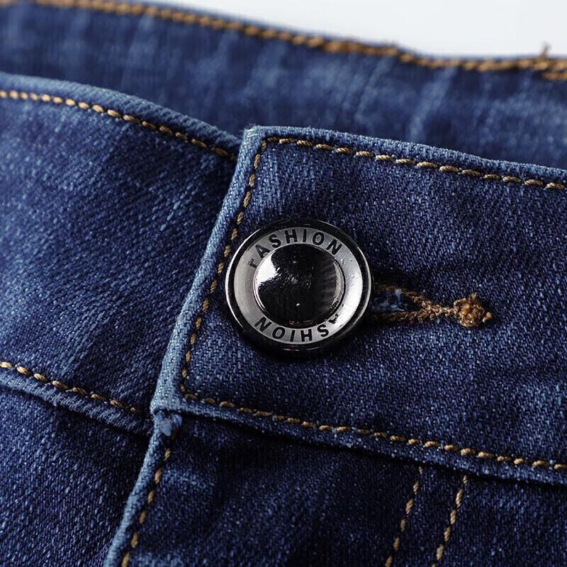 JEANSWEST Men's Straight Leg Relaxed Fit Jeans