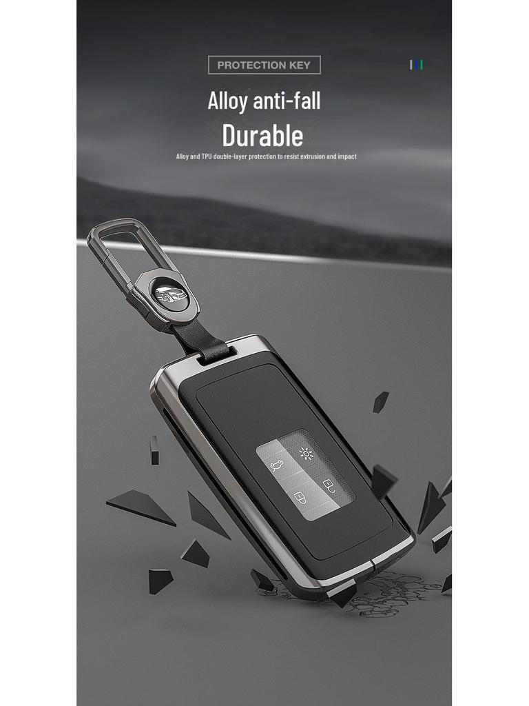 High-End Protective Key Shell for 2022 Renault Koleos