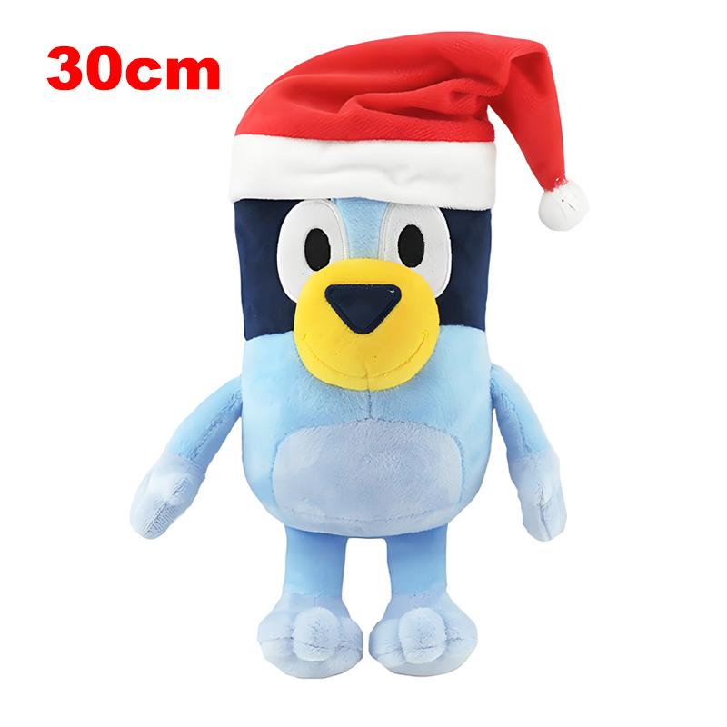 20/30CM Bluey And Bingo Plush Dolls Shining Star Eye Bluey Bingo Anime Plush Stuffed Toys Birthday Christmas Gift For Children