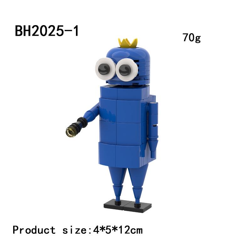 Repo Строительные Блоки Игрушки REPO Blocks Набор Хоррор Голова Человек Утка Неизвестный Худой Человек Галстук-Бабочка Строительные Фигурки Блоки для Мальчиков Подарки