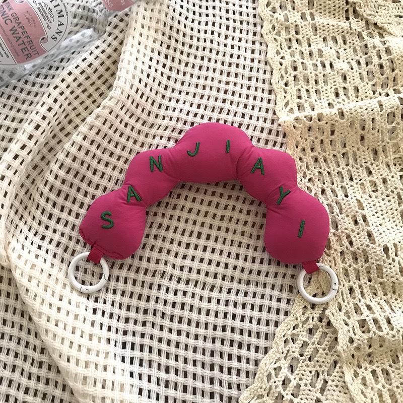 Мини вязаная мультяшная сумка через плечо в корейском стиле - Милая, универсальная, портативная для женщин