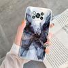 Чехол Poco X3 Pro Pocox3 NFC Роскошный Блестящий Золотая Фольга Океанский Мрамор Силиконовый Мягкий Чехол для Телефона для Xiaomi Poco X3 X5 X6 Pro