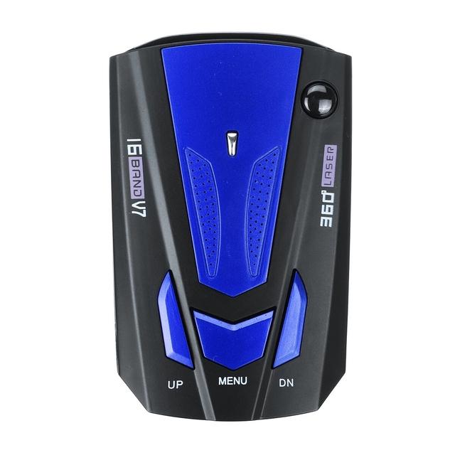 Автомобильный радар-детектор V7 Cobra 16-полосная GPS-камера с лазерным голосовым оповещением и контролем скорости