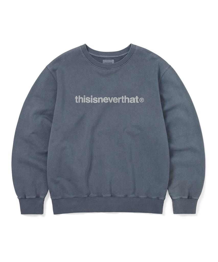 THISISNEVERTHAT Футболка с логотипом T Lt Свитшот Чернильный