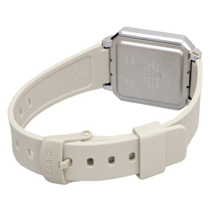 Casio Цифровые часы A100WEF-8A Мужские Бежевый Уретановый ремешок