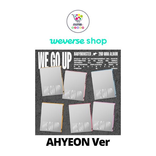 Выберите POB PATTERN Ver МИНИ-АЛЬБОМ BABYMONSTER 2-й WE GO UP