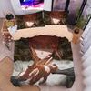 Animation Chainsaw Man Bedding Set for Adult Kids,Makima Duvet Cover Set with Pillowcases 75*50cm