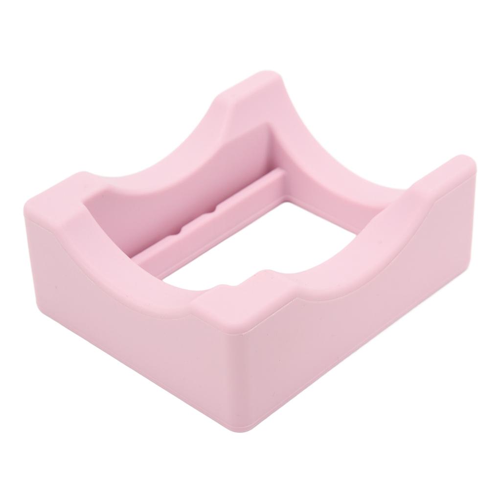 Нескользящий силиконовый держатель для стакана со встроенным слотом для бутылок, украшение для творчества, розовый