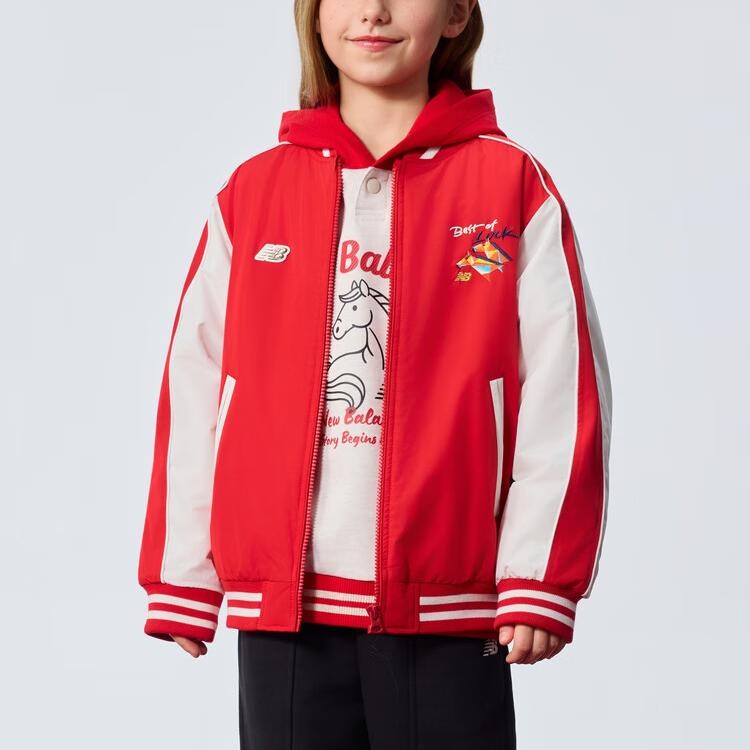 New Balance Стеганая куртка Детская 7QG11023-RD