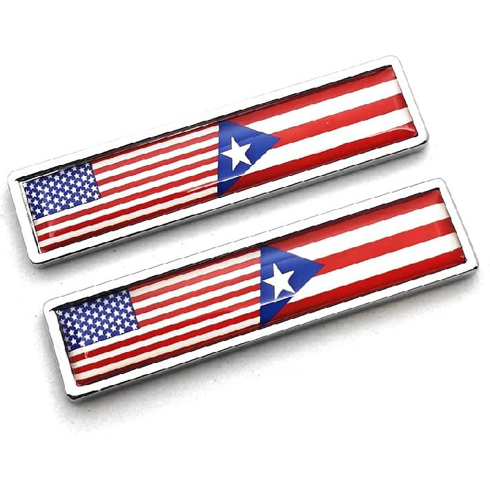 PTDecals 2 PCS Mini IT Italian Italy Flag Emblem Sticker Decals for Vehicle Auto Car Front Fenders Bumper Side Window Trunk Boot Tailgate(58x14mm)