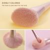 BEILI 11 Pcs Pink Makeup Brushes Set Eyebrow Eyelash Powder Synthetic Foundation Brushes Makeup Cosmetics Beauty Make Up Brushes Kit With Bag