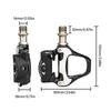 Light weight Clipless Bicycles Pedals with Cleats Universals Road Bike Cycling Pedals Bicycles Locking Pedals Easy to Use