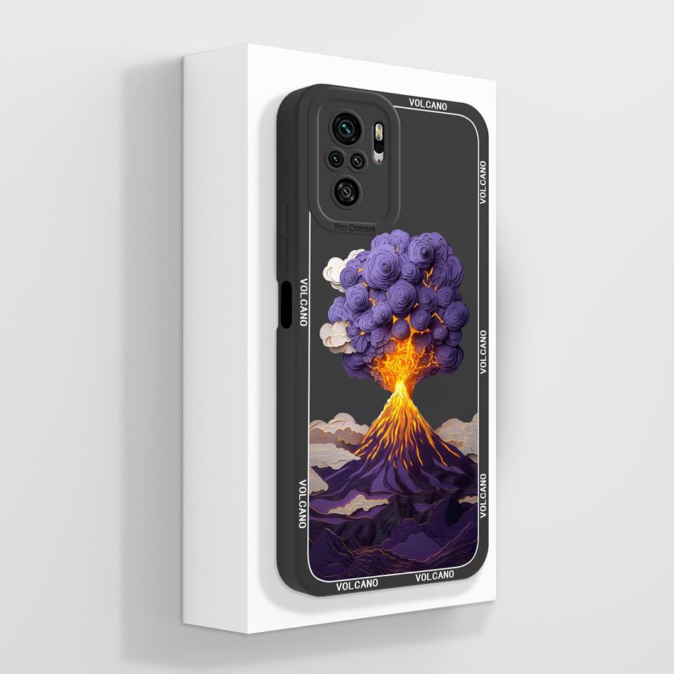 Чехол для Redmi Note 10 10T 10S Фантазийный Цвет Цветов Чехол для Телефона Для Xiaomi Redmi Note10 4G 5G Мягкие Жидкий Силикон Задние Крышки