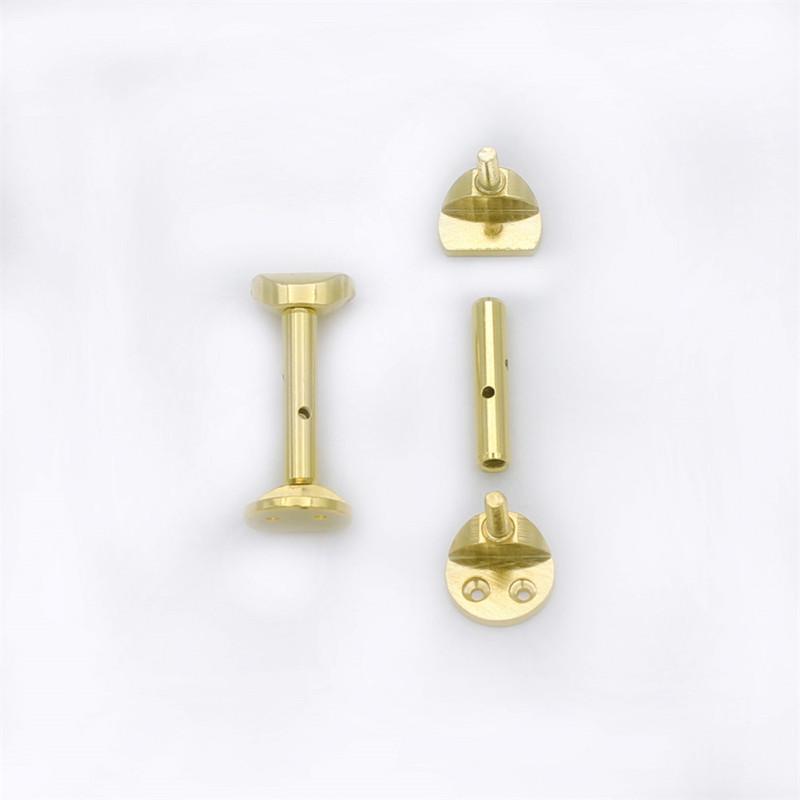 2 шт./набор Регулируемые медные никелированные зажимы для подбородника для скрипки 3/4 4/4 Винты Аксессуар для скрипки