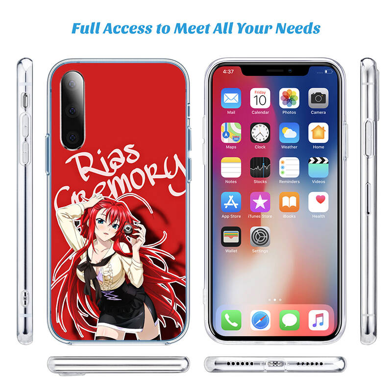 Чехол для телефона Rias Gremory для Motorola Edge 20 30 S30 40 50 Fusion Lite Plus Pro Ultra Neo One Action Zoom Hyper Power Macro Vision