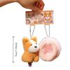 Bag Charm Corgi Doll Plush Toy Puppy Dolls Schnauzer Plush Pendant  Christmas Gift